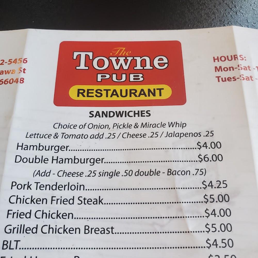 Towne Pub Menu image 4